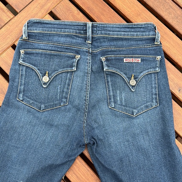 Hudson Jeans Blue Straight Leg Women Jeans - Picture 6 of 16